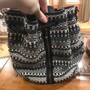 Elizabeth and James Cynnie backpack